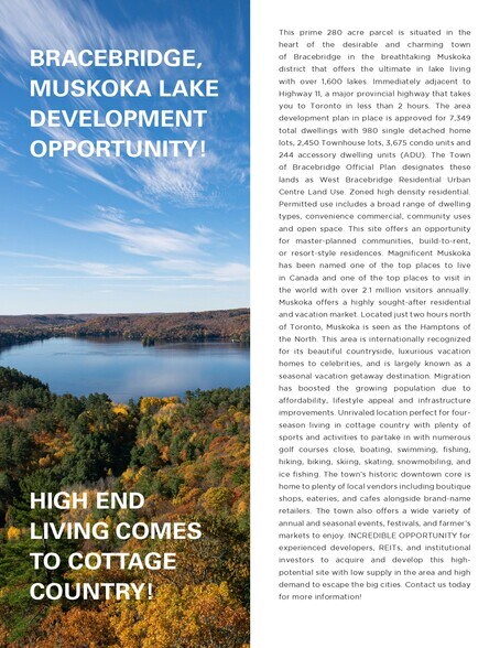 More Photos Of 190 Santas Village Road, Bracebridge Land For Sale