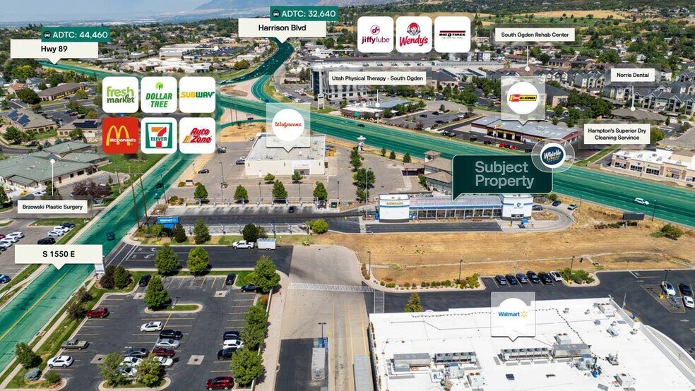 Primary Photo Of 6060 S 1550 E, Ogden Carwash For Sale