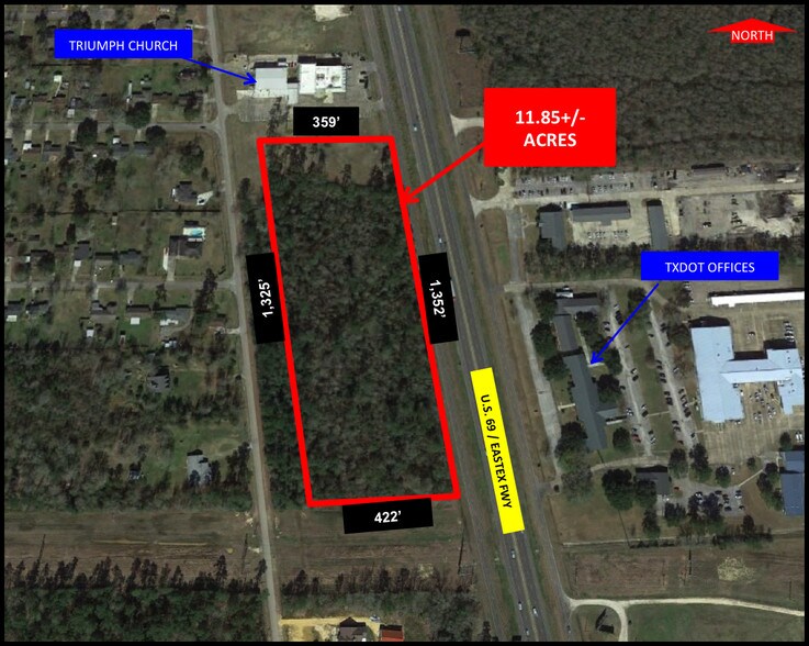 More Photos Of 8875 Eastex Fwy, Beaumont Land For Lease