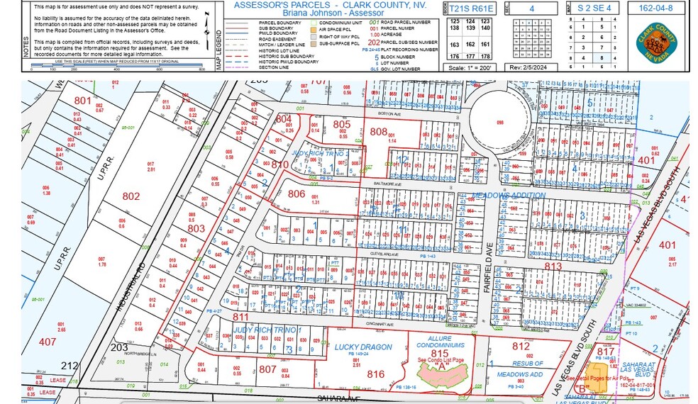 More Photos Of 2216 Fairfield ave, Las Vegas Land For Sale