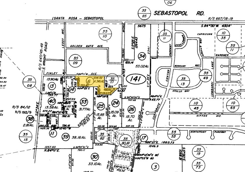 More Photos Of 3840 Finley Ave, Santa Rosa Land For Sale