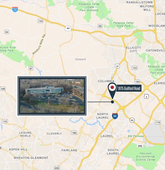 More Photos Of 9175 Guilford Rd, Columbia Medical For Lease