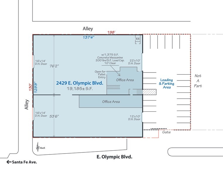 More Photos Of 2425-2429 E Olympic Blvd, Los Angeles Manufacturing For Lease