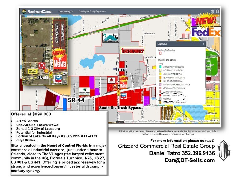 More Photos Of SR 44 & CR 468, Leesburg Land For Sale