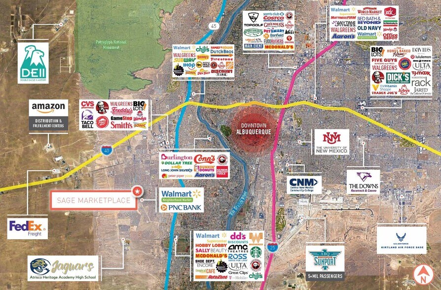 More Photos Of 9550 Sage Rd SW, Albuquerque Freestanding For Lease