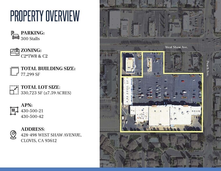 More Photos Of 424-460 W Shaw Ave, Clovis Storefront For Sale