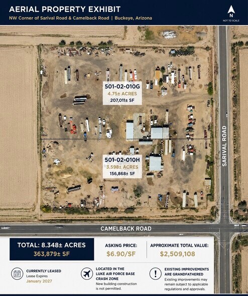 Primary Photo Of Camelback, Goodyear Land For Sale