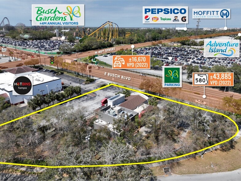 More Photos Of 4011 E Busch Blvd, Tampa Fast Food For Lease