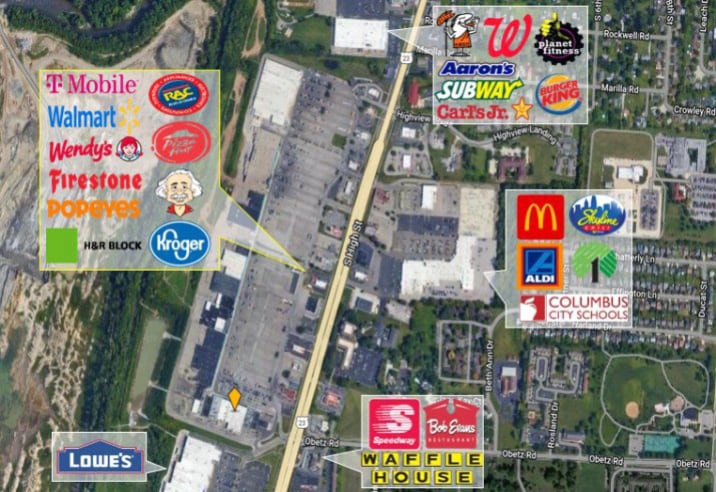 More Photos Of 3735-3907 S High St, Columbus Unknown For Lease