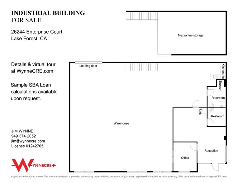 More Photos Of 26244 Enterprise Ct, Lake Forest Warehouse For Sale