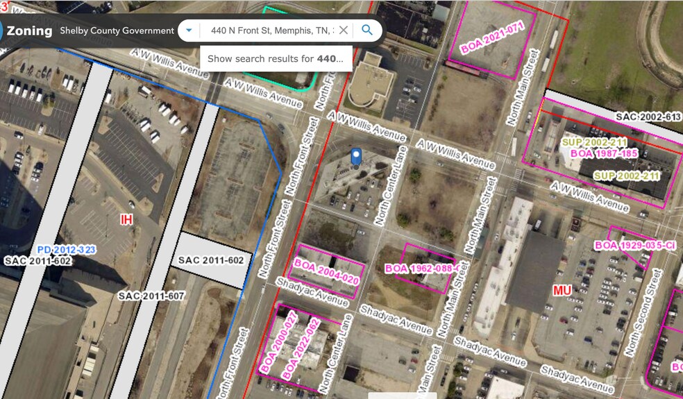More Photos Of 440 N Front St, Memphis Freestanding For Lease