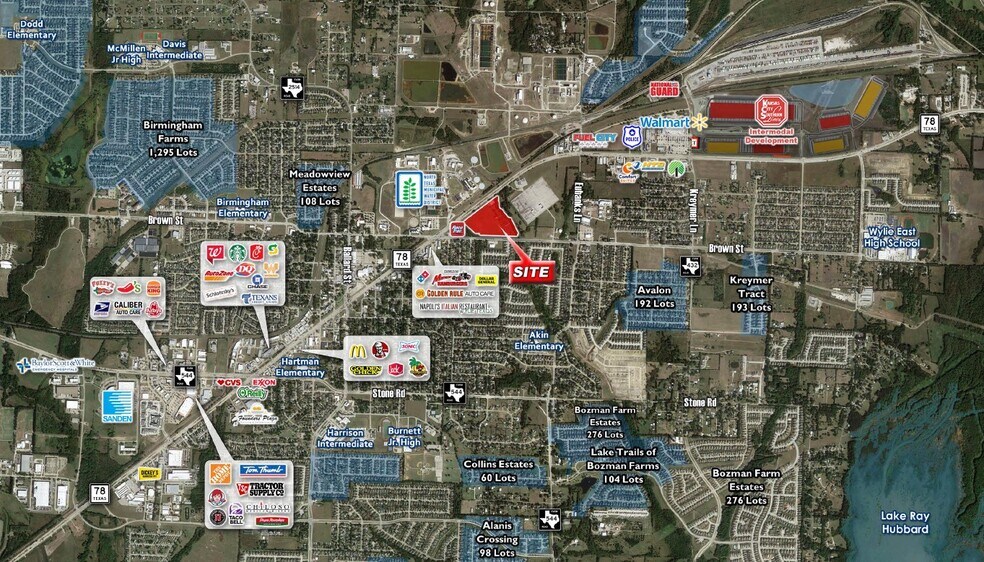 More Photos Of 901 N State Hwy 78, Wylie Land For Sale
