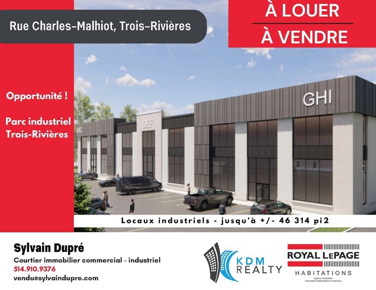 Primary Photo Of 4650 Rue Charles-Malhiot, Trois-Rivières Industrial For Lease