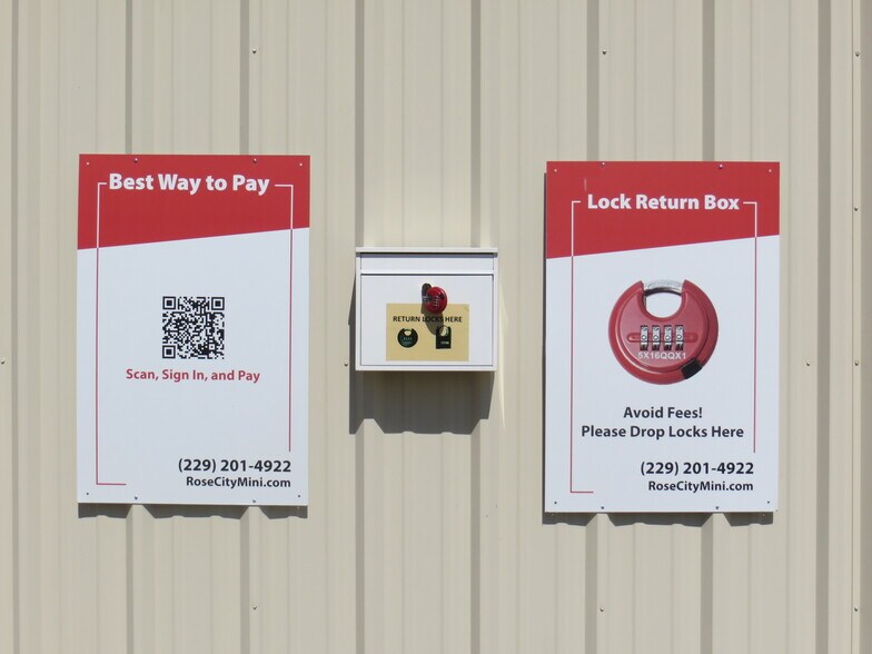 More Photos Of 123 Business Cir, Thomasville Self Storage For Sale