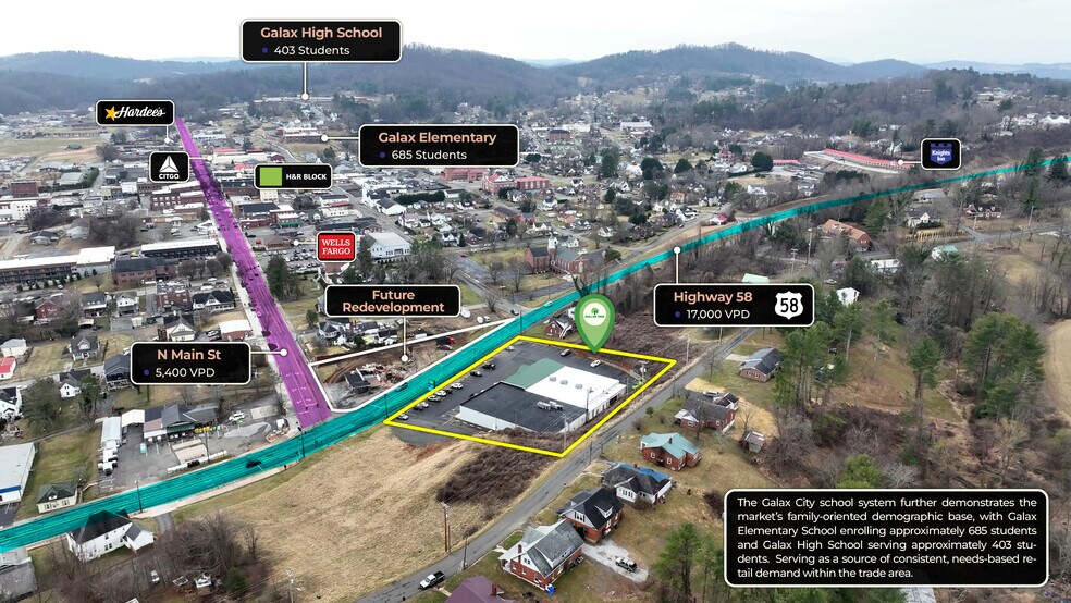 More Photos Of 104 W Stuart Dr, Galax Convenience Store For Sale