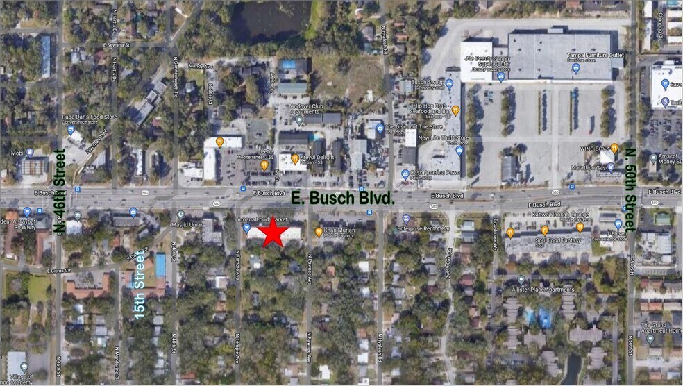 More Photos Of 4815-4817 E Busch Blvd, Tampa Storefront Retail Office For Lease