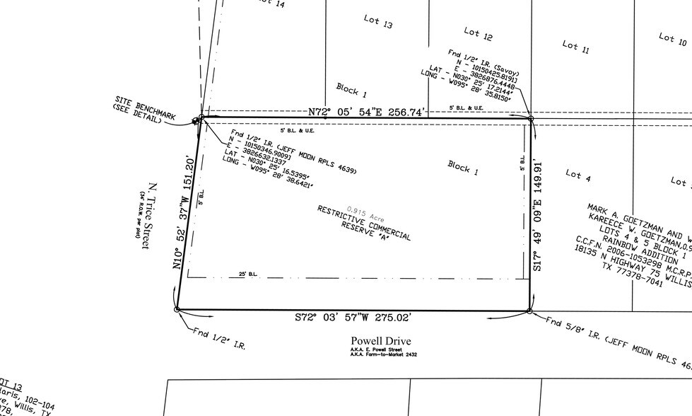 More Photos Of 201 E Powell St, Willis Land For Sale