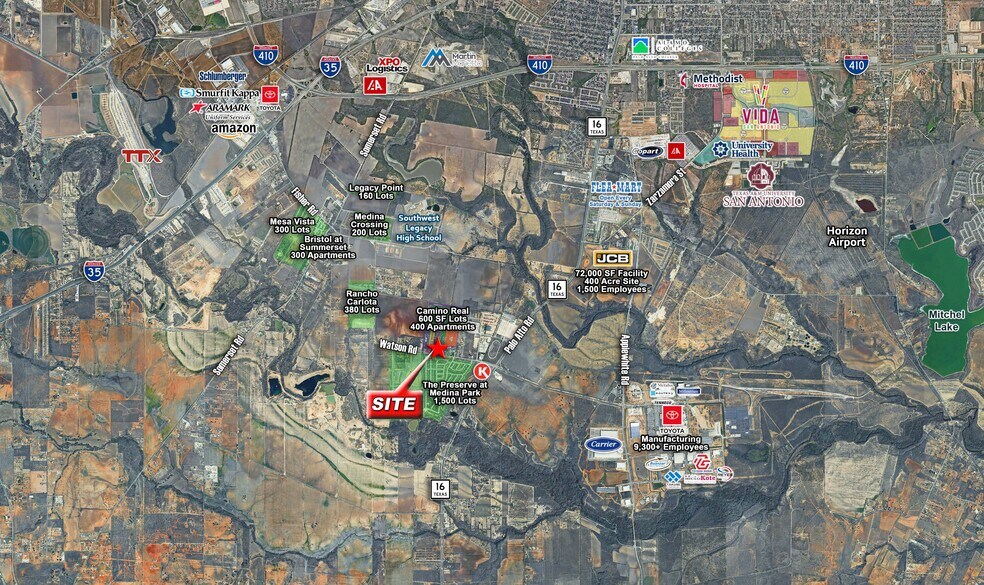 More Photos Of Watson Road & Texas Hwy 16 Rd, Von Ormy Storefront Retail Office For Lease