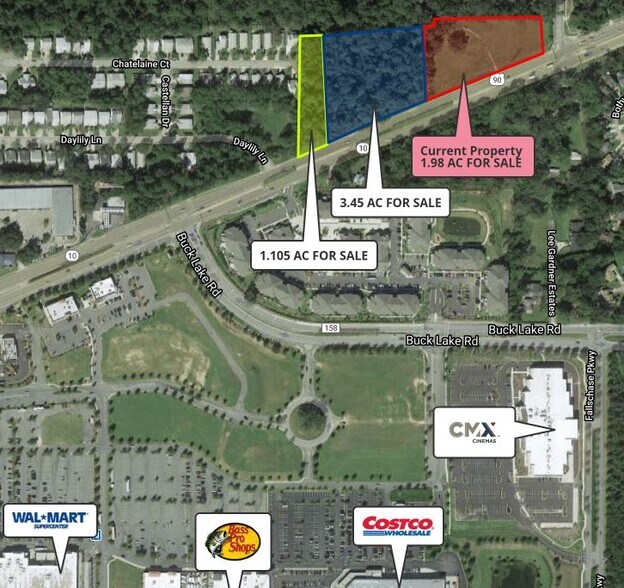 More Photos Of 3926 Mahan Dr, Tallahassee Land For Sale