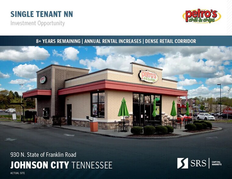 Primary Photo Of 930 N State Of Franklin Rd, Johnson City Fast Food For Sale