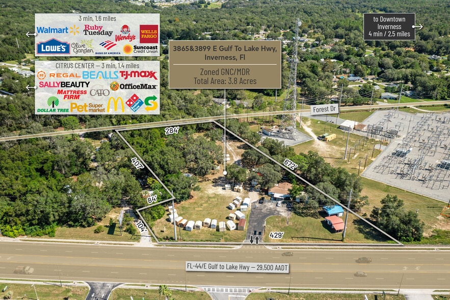 More Photos Of 3865 E Gulf To Lake Hwy, Inverness Land For Sale