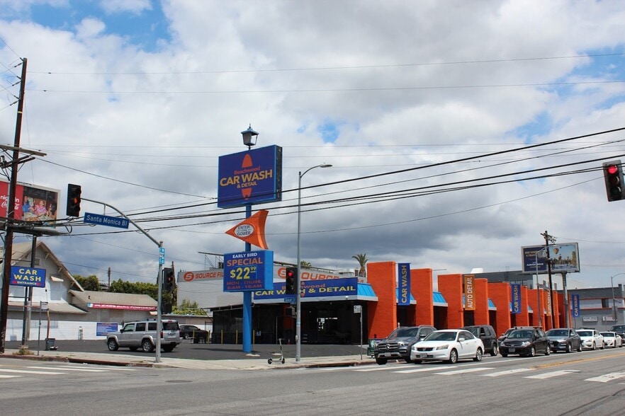 Primary Photo Of 6061 Santa Monica Blvd, Los Angeles Carwash For Lease