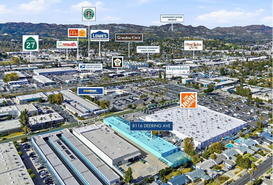 More Photos Of 8116-8144 Deering Ave, Canoga Park Warehouse For Lease