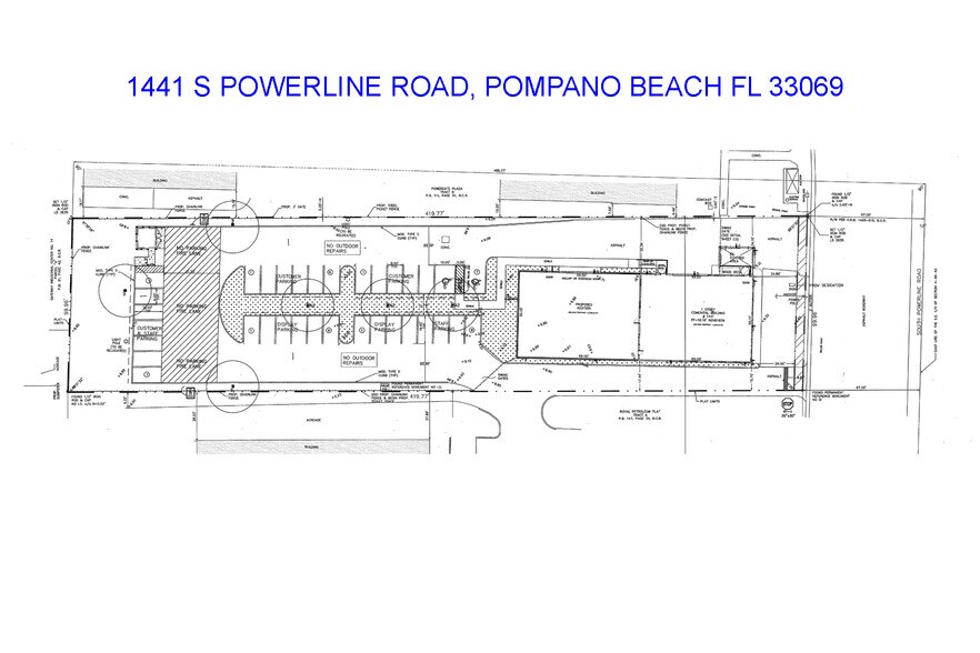 More Photos Of 1441 S Powerline Rd, Pompano Beach Auto Dealership For Lease
