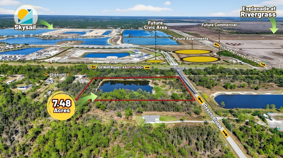 More Photos Of 3275 Desoto Blvd N, Naples Land For Sale