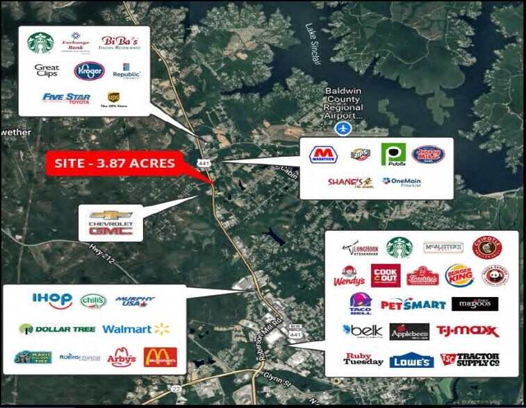 Primary Photo Of 2735 N Columbia St, Milledgeville Land For Sale