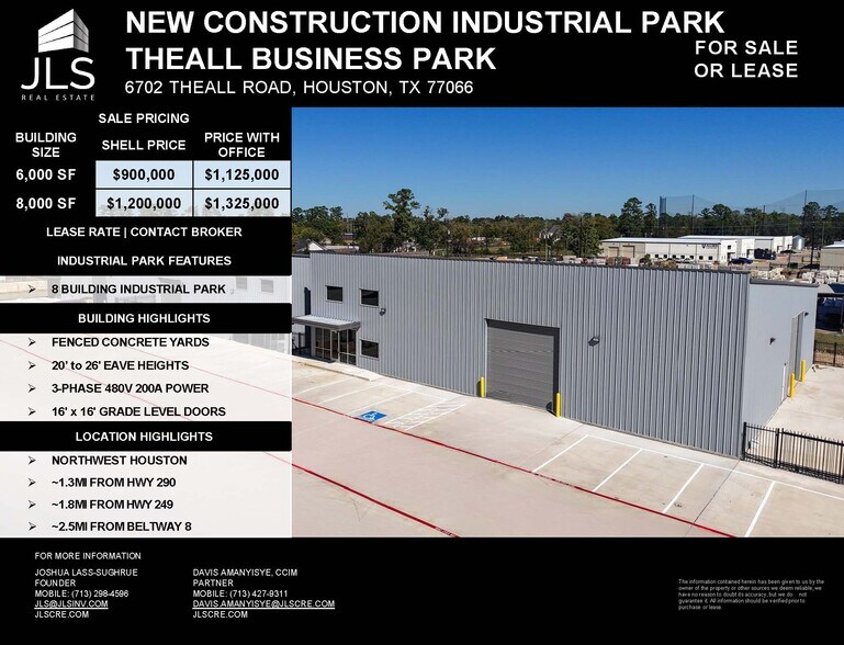 More Photos Of , Houston Industrial For Sale