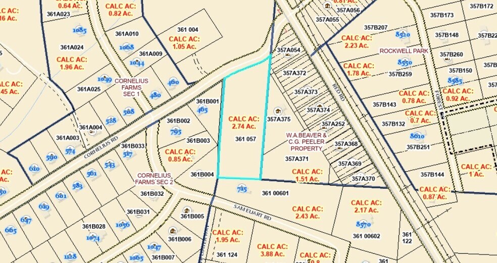 More Photos Of 0 Cornelius Rd, Rockwell Land For Sale