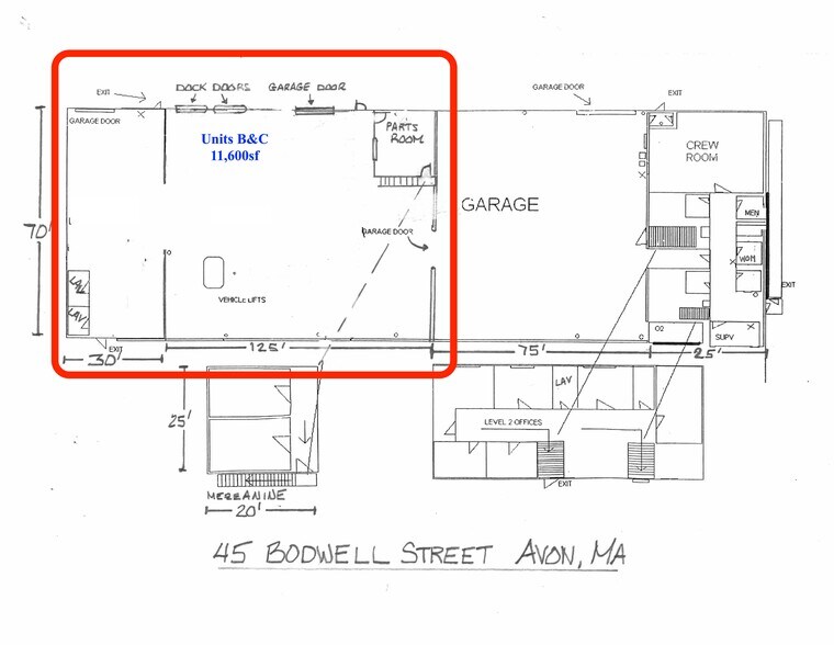 More Photos Of 45 Bodwell St, Avon Distribution For Lease