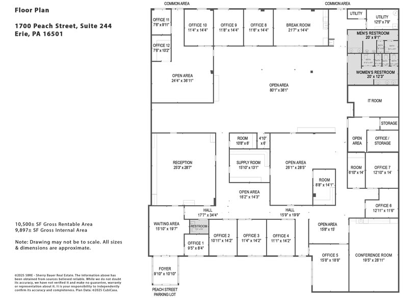 More Photos Of 1700 Peach St, Erie Medical For Lease