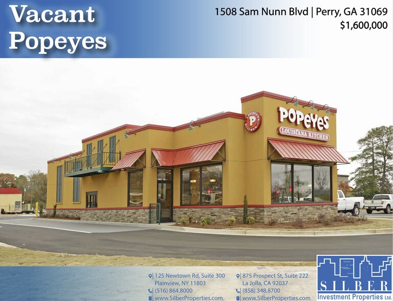 Primary Photo Of 1508 Sam Nunn Blvd, Perry Restaurant For Sale