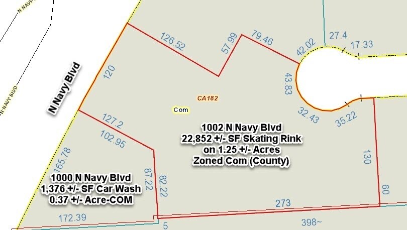 More Photos Of 1002 N Navy Blvd, Pensacola Skating Rink For Sale