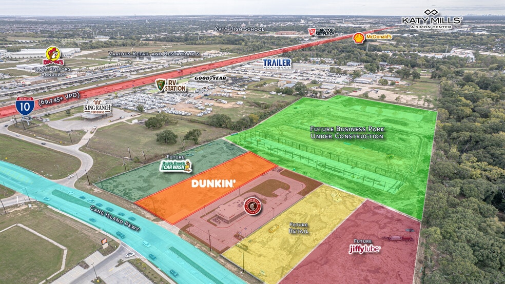 More Photos Of 136 Cane Island Pky, Katy General Retail For Sale