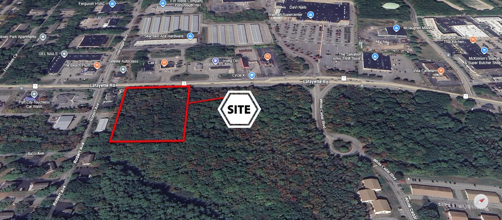 More Photos Of Lafayette Rd @ White Cedar Boulevard, Portsmouth Land For Sale