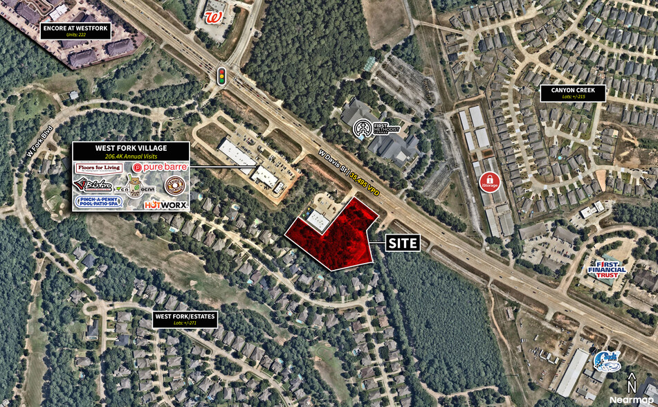 Primary Photo Of W Davis St. & Pentair Dr., Conroe Land For Sale