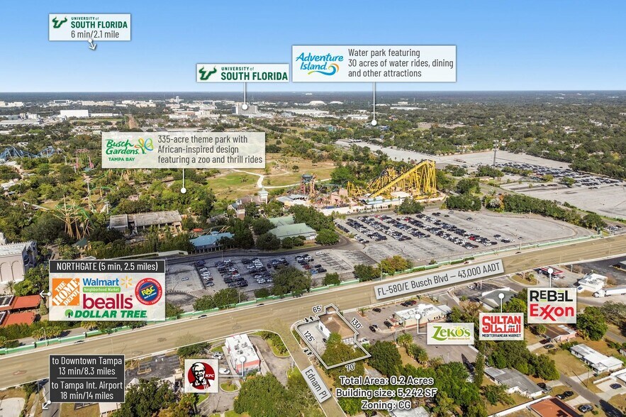 More Photos Of 3601 E Busch Blvd, Tampa Storefront Retail Office For Lease