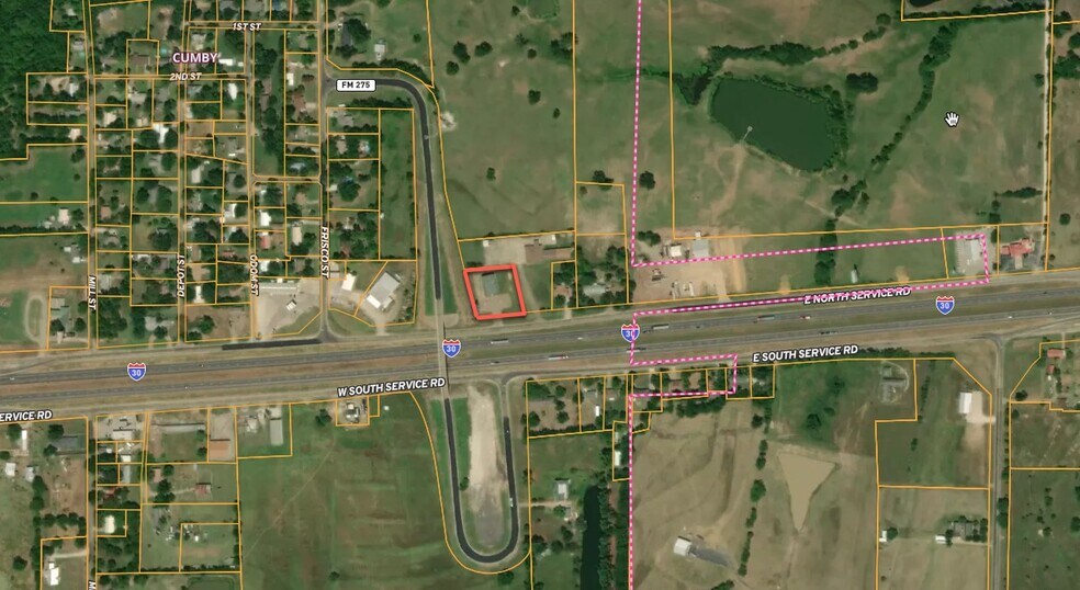 More Photos Of 205 E North Interstate 30 Service Rd, Cumby Showroom For Lease