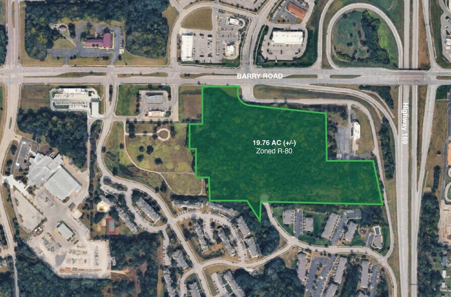 Primary Photo Of 1101 NW Barry Rd, Kansas City Land For Sale