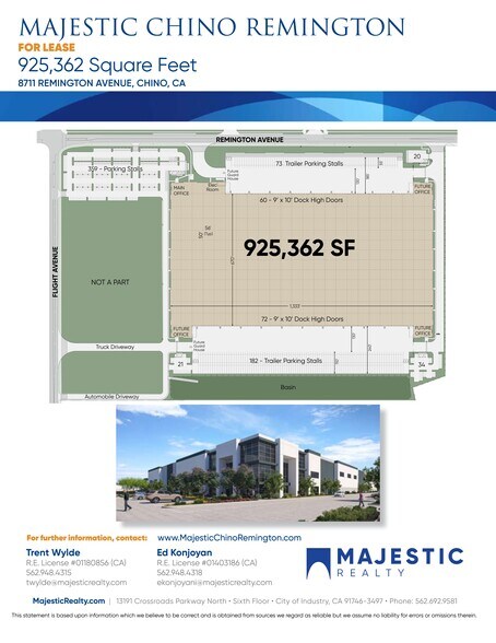 More Photos Of 8711 Remington Ave, Chino Warehouse For Lease