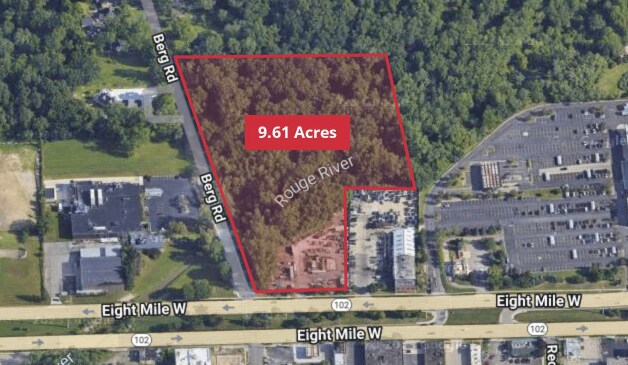 More Photos Of Berg Rd & W 8 Mile Rd, Southfield Land For Sale