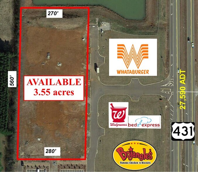 More Photos Of 14739 Highway 231 431 N, Hazel Green Land For Sale