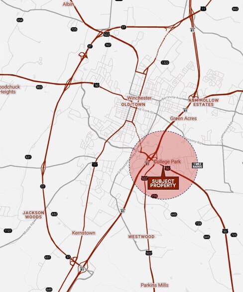 More Photos Of 1105 Millwood Pike, Winchester Land For Sale