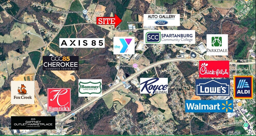 Primary Photo Of 0 Chesnee Hwy, Gaffney Land For Sale