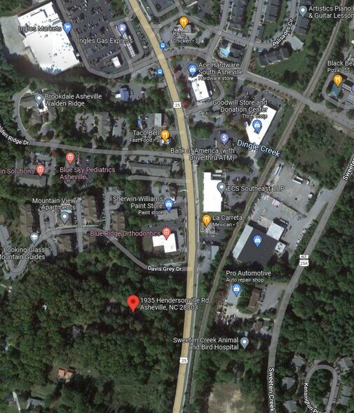 More Photos Of 1935 Hendersonville Rd, Asheville Land For Sale