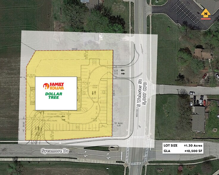 More Photos Of 721 S Webster St, Spring Hill Convenience Store For Sale