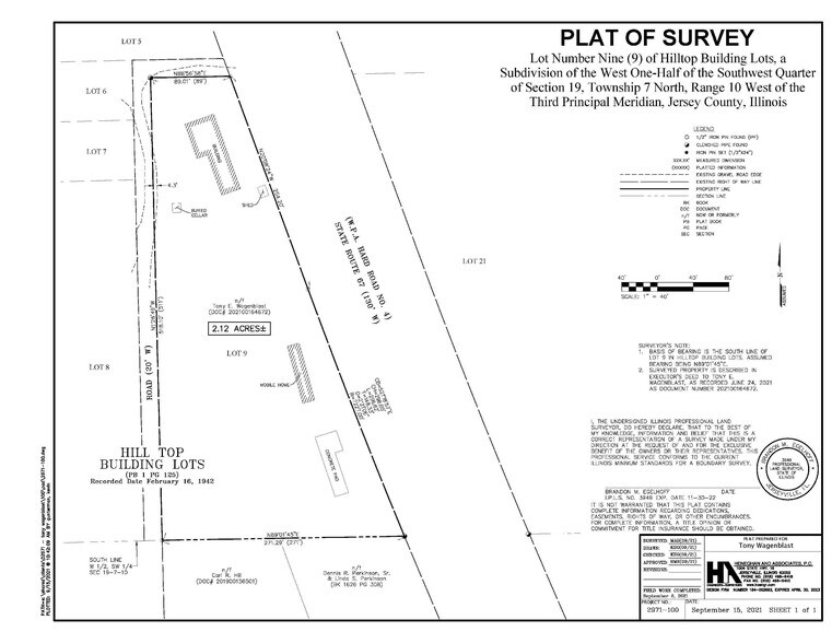 More Photos Of 17039 Hillside ln, Jerseyville Land For Sale